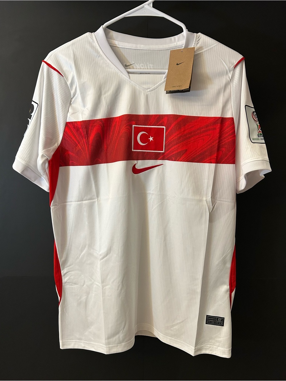 Türkiye 2026 World Cup jersey white